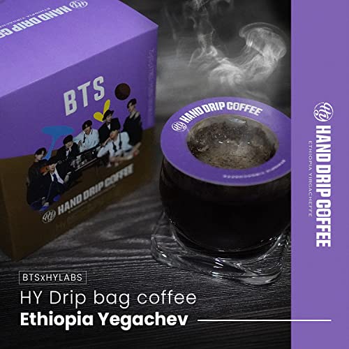 BTS Hand Drip Coffee Ethiopia Yegachev 10g x 7ea / Hand Drip Bag Coffee (Jung Kook)