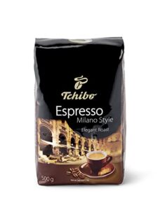 tchibo barista milano style espresso beans, 17.6 ounce