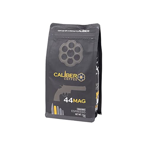 Caliber Coffee .44 Mag Espresso Roast, 12oz bag, Whole Bean