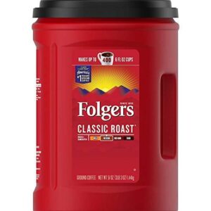 folgers classic roast ground coffee (51 oz.)-set of 4