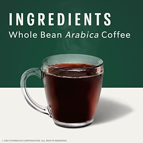 Starbucks Dark Roast Whole Bean Coffee — French — 100% Arabica — 1 bag (28 oz)