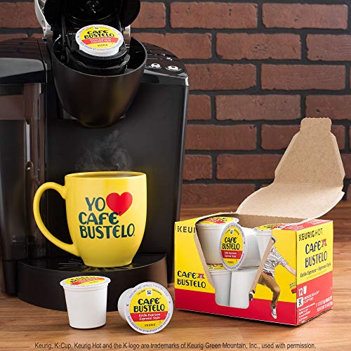 Café Bustelo Espresso Style Dark Roast Coffee, 96 Keurig K-Cup Pods