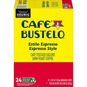 Café Bustelo Espresso Style Dark Roast Coffee, 96 Keurig K-Cup Pods