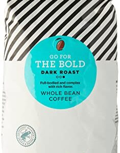 AmazonFresh Dark Roast Whole Bean Coffee, 32 Ounce