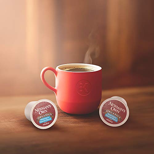 Newman's Own Organics Special Blend, Single-Serve Keurig K-Cup Pods, Medium Roast Coffee, 32 Count