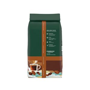 Starbucks Ground Coffee—Medium Roast Coffee—Breakfast Blend—100% Arabica—3 bags (12 oz each)