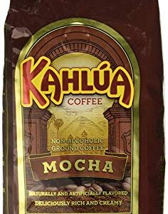 White Coffee Kahlua Gourmet Ground Coffee, Mocha 12.0 Ounce