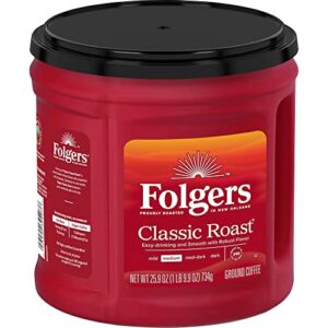 Folgers Classic Roast Coffee, 30.5-Oz Can