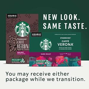 Starbucks K-Cup Coffee Pods—Medium & Dark Roast Variety Pack for Keurig Brewers—100% Arabica—6 boxes (60 pods total)