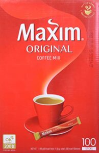 maxim original korean coffee – 100pks