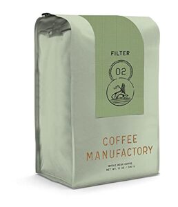 coffee manufactory 02 filter blend coffee, 12 oz