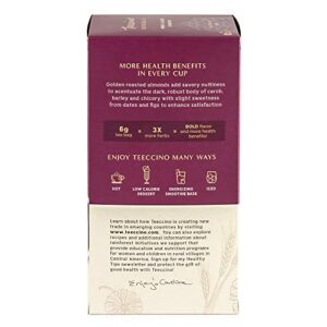 Teeccino Chocolate Lover’s Tea Variety Pack – Dark chocolate, Chocolate, Chocolate Mint – Roasted Herbal Tea That’s Caffeine Free & Prebiotic for Natural Energy, 25 Tea Bags (Pack of 3)