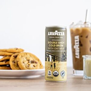 Lavazza Organic Cold Brew Coffee Variety Pack of 12 Count - Balanced, Complex, Smooth, Fruity, Sweet, Creamy, Medium and Dark Roast, 100% Arabica, USDA Organic and Rainforest Alliance Certified,1 Count(Pack of 12)