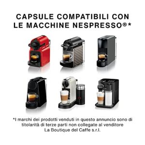 Italian Coffee pods compatible with Nespresso original machines, Italian Expresso capsules (100 Crema Aluminum Pods, 100 Count (Pack of 1))