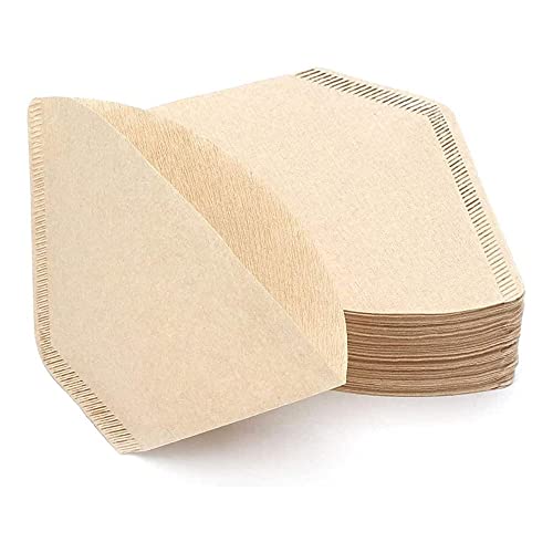 Coffee Filter,100 PCS Round Coffee Maker Filters,Unbleached Cone Coffee Filters, Disposable Coffee Tea Paper Filters for Espresso Maker, Drip Coffee Maker