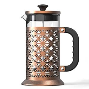 sdfgh best french press coffee maker 34oz, coffee french press,coffee & tea pot,5 layers of filter element ,two-way water ou