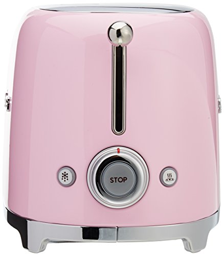 Smeg 2-Slice Toaster-Pink