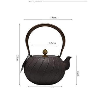 Work Hall Iron Pot Cast Iron Pot Uncoating in Southern Japan Pig Iron Pot Teapot Tea Set-see chart