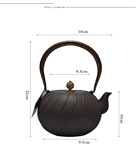 Work Hall Iron Pot Cast Iron Pot Uncoating in Southern Japan Pig Iron Pot Teapot Tea Set-see chart