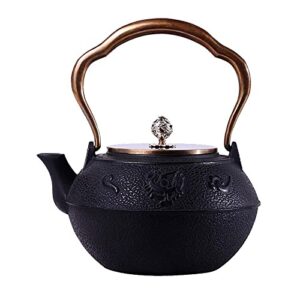 Work Hall Iron Pot Cast Iron Pot Uncoating in Southern Japan Pig Iron Pot Teapot Tea Set-see chart