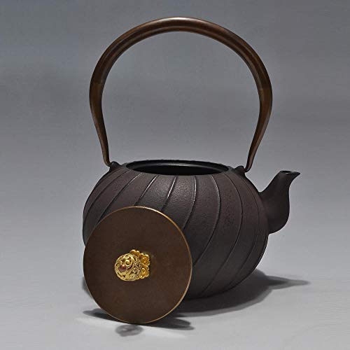 Work Hall Iron Pot Cast Iron Pot Uncoating in Southern Japan Pig Iron Pot Teapot Tea Set-see chart