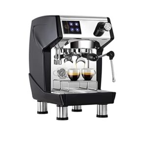 xbroom pump type commercial single head semi-automatic coffee machine 1.7l tank with hot water boiler electric espresso maker (color : c)