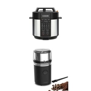 cosori electric pressure cooker 6qt & cosori coffee grinder electric, coffee beans grinder