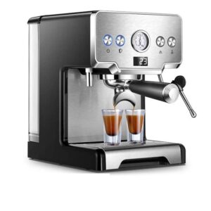 wjhspkfj espresso machine coffee machine home coffee maker espresso maker 1450w semi-automatic pump type cappuccino milk bubble maker