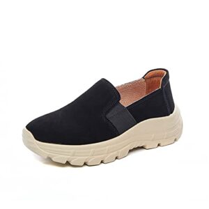 Wild Driving Shoes Best Show Women Cut Outs Comfortable Casual Shoes Shoes for Women Dress Casual Black