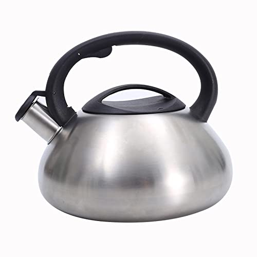 MOUSKE Whistling Tea Water Kettle - 3L Boiling Water Kettle - Whistling Kettle with Handle for Home, Office or Camping Trips