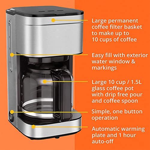 Nozaya Simply Brew Family Drip Coffeeaker