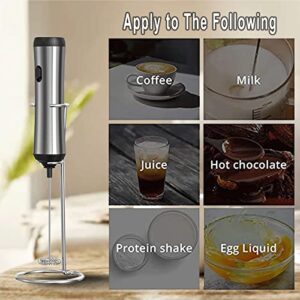 BIENKA Whisks for Cooking Milk Frother Rechargeable Handheld Mini Foamer Egg Beater Drink Whisk for Coffee Cappuccino Hot Chocolate Cream