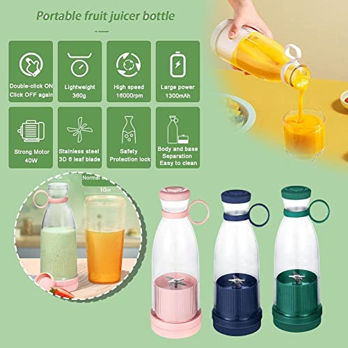 Portable Household Electric Juicer Rechargeable Mini Milkshake Fruit Juice Mixer L3B6 Maker Juice Multifunction Food Extractors