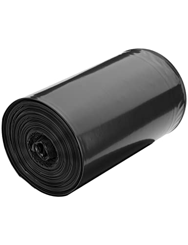 Small Trash Bags 80 Counts, Waikas Garbage Bags for Bathroom Car Mini Trash Can, Plastic Bag for Bedroom Living Room, 4 Gallons, Black