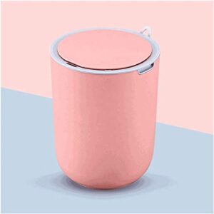 cxdtbh smart trash can waterproof household trash can for living room kitchen bathroom 8l cute bedroom automatic trash can (color : d)