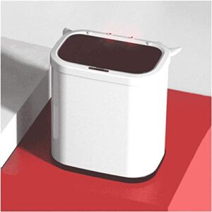 cxdtbh 10l creativity cute smart trash can household automatic trash can with lid small bathroom garbage can touchless trash can trash can for bedroom (color : onecolor)