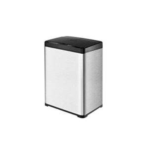 n/a Electric Intelligent Sensor Trash can high-end Large Size Stainless Steel Commercial Hotel Office Home 30 liters