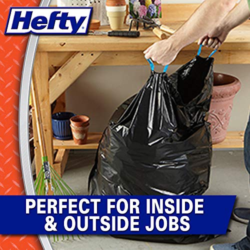 Hefty Strong Lawn & Leaf Trash Bags, 39 Gallon, 38 Count