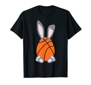 basketball easter egg rabbit bunny tshirt – basketball shirt