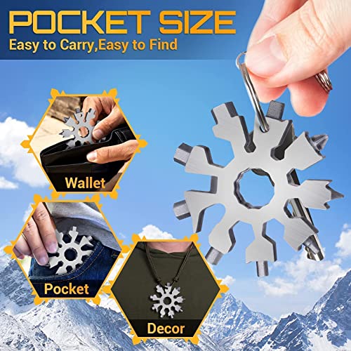 Funny Gaming Socks and Snowflake 20-in-1 Multi Tools - Stocking Stuffers Gifts for Men Women Teenage