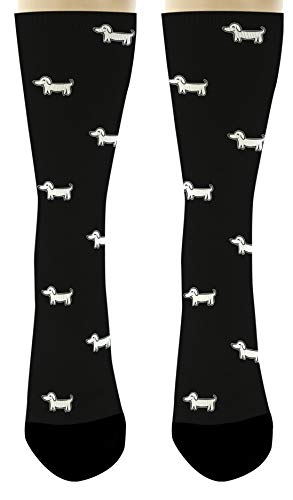 ThisWear Funny Valentines Gifts I Love Your Wiener Socks Girlfriend Boyfriend Gift 1-Pair Novelty Crew Socks