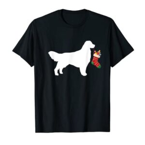 Golden Retriever Christmas Stocking Stuffer Dog T-Shirt