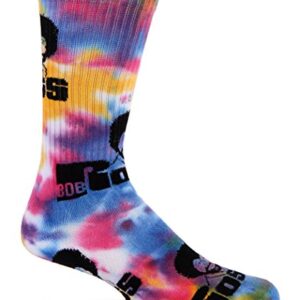 Unisex Novelty Funny Crew Socks Tye Dye Bob Ross