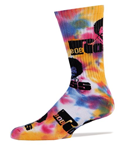 Unisex Novelty Funny Crew Socks Tye Dye Bob Ross