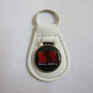 SALEEN S281 S302 H302 PARNELLI CHALLENGER RED LOGO KEYCHAIN - WHITE