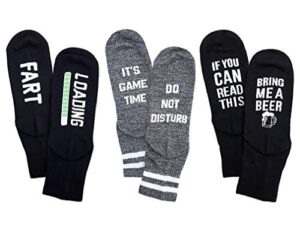 tstars gifts for dad fathers day birthday gift ideas for men funny mens crew socks