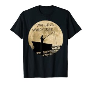 walleye whisperer shirt gag gift stocking stuffer fisherman