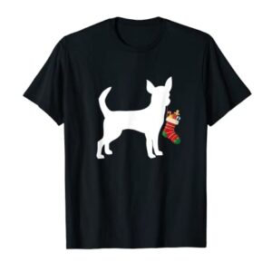Chihuahua Christmas Stocking Stuffer Dog T-Shirt