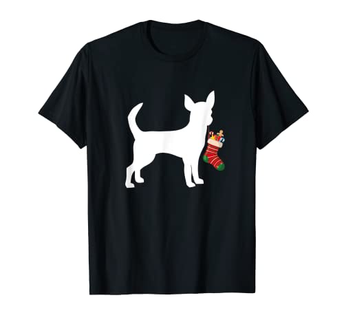 Chihuahua Christmas Stocking Stuffer Dog T-Shirt