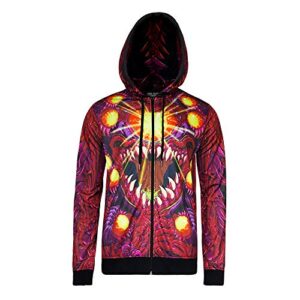 for fans by fans dungeons & dragons beholder hoodie, large